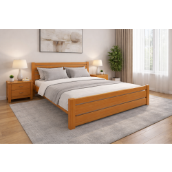 ŁÓŻKO SOSNOWE MALTA 120X200